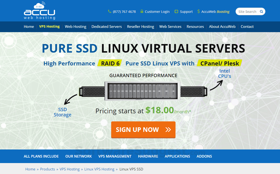 Linux SSD Vps Screenshot1